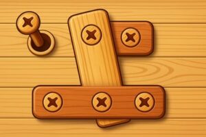 Wooden Bolts And Nuts