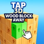 Tap 3D Wood Block Away