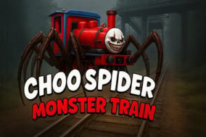 Choo Choo Spider Monster Train